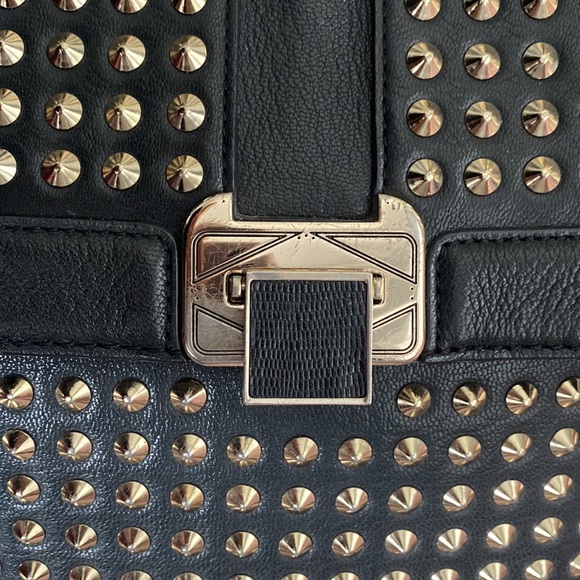 🖤✨EUC Rebecca Minkoff Elle Studded Satchel. - Picture 3 of 12